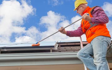 West Bretton soft wash roof cleaning